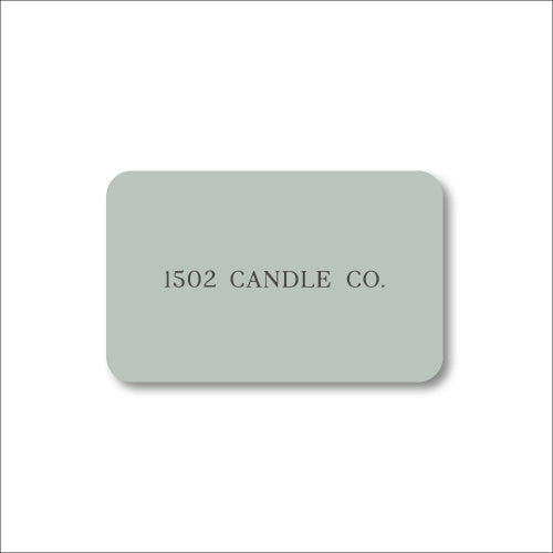 Candle gift card