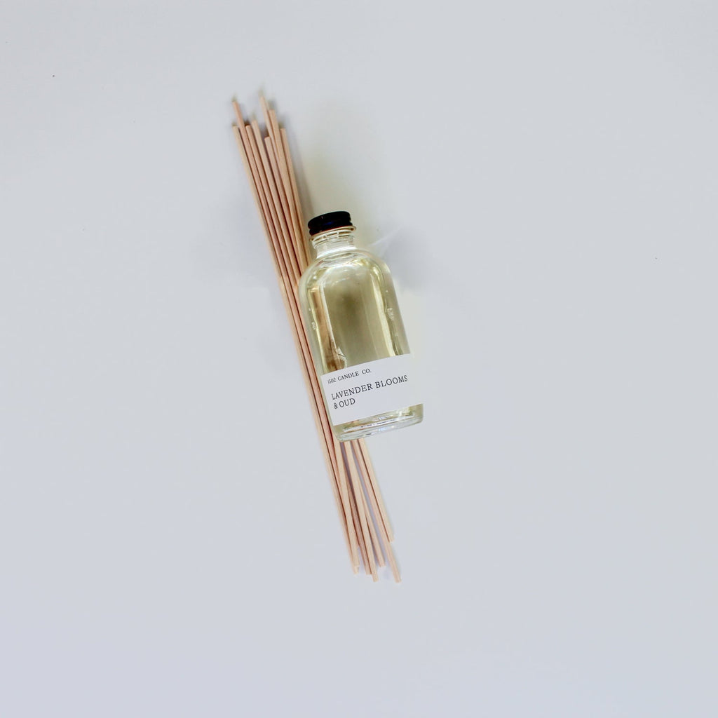 Lavender Blooms and Oud reed diffuser